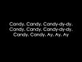 Candy Plan B (Letra)