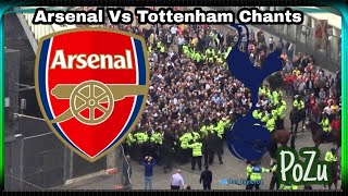North London Derby Chants • Chants towards each other • Arsenal • Tottenham Hotspur •