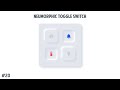 Neumorphic Toggle Switch | HTML & CSS
