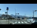 安曇野市周遊 2021 3 10【drive by car】@azumino city（in nagano pref．）