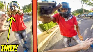 THIEVES VS BIKERS - ANGRY, CRAZY, EPIC & KIND MOTO MOMENTS 2021 [Ep.#49]