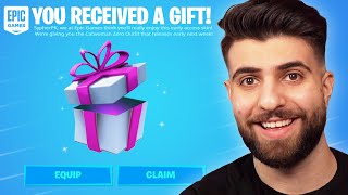 Fortnite Sent Me a Secret Gift!