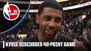 Kyrie Irving on 48-PT game: Whatever it takes to win | NBA on ESPN