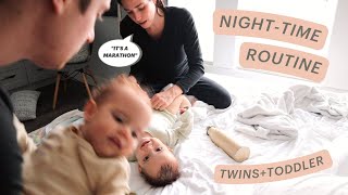 Nighttime Routine With 1-year-old Twins And Toddler: What Works For Us!