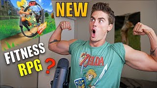 Nintendo's CRAZY New Fitness Game | Ring Fit Adventure Review