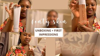 FENTY SKIN REVIEW : UNBOXING, FIRST IMPRESSIONS \u0026 6 MONTHS UPDATE | IFE A