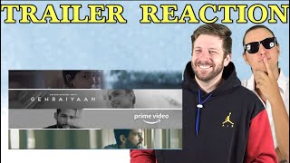 GEHRAIYAAN Trailer Reaction