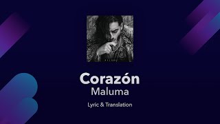 Maluma - Corazón Lyrics English and Spanish (& Portuguese) ft. Nego do Borel (Translation)