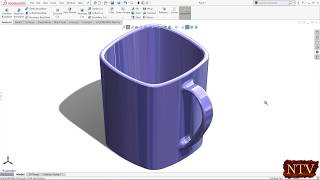 Solidworks learning: hướng dẫn vẽ ly cafe đơn giản bằng solidwork 2018.