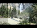 august 12，2024加拿大旅游之 塔谷高瀑布（takakkaw falls）yoho national park