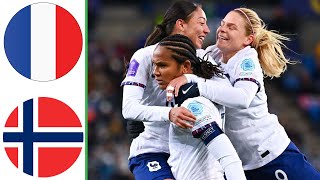 France vs Norway | Highlights | Women's Nations League 2024