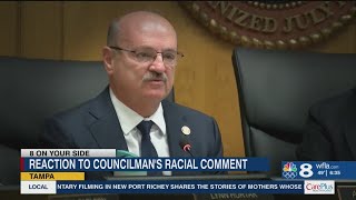 Community reacts after Tampa City Councilman makes racial comment during meeting