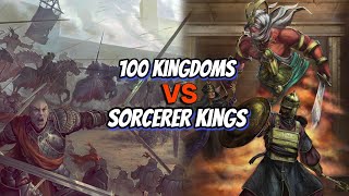 BATTLE REPORT Conquest Last Argument of Kings:  100 Kingdoms vs Sorcerer Kings 2000 Points