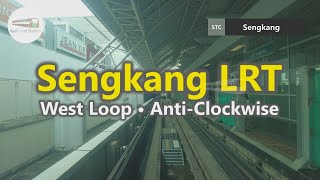 SBS Transit Sengkang LRT West Loop 🇸🇬🚆 Sengkang Town Centre ↺ West Loop via Cheng Lim