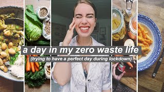 a day in my life // zero waste wellness, vegan comfort food + lockdown vibes