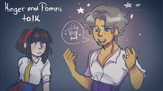 Kinger and Pomni talk [ TADC Human AU | Animatic ]