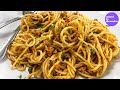 Spaghetti with tuna, capers & Barilla Pesto Rustico  -  Cooked By Alexandra