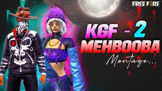 Mehbooba - KGF Chapter 2 | Mehbooba Free Fire Beat Sync Montage | KGF Chapter 2 Free Fire Montage