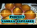 PERFECT VANILLA CUPCAKES | HOW TO MAKE MOIST VANILLA CUPCAKES