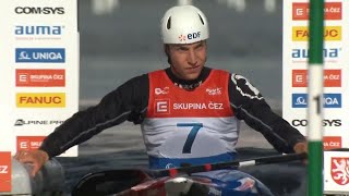 Titouan Castryck, France, Kayak Slalom Final / 2024 ICF Canoe Slalom World Cup Prague Czechia