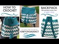 How to crochet : Backpack Part 1