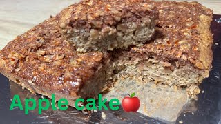 💥كيكة بالتفاح 🍎والقرفة و الشوفان كذوب في الفم👌👌👌super moist apple🍎 cinnamon oatmeal