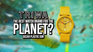 TRIWA - The Best Watch Brand for the Planet? Ocean Plastic Sun