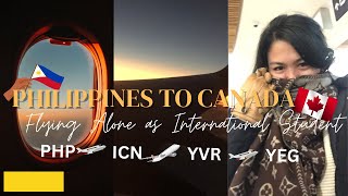 Solo Flying from Philippines to Canada as an International Student/ Cebu to Canada