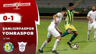 Şanlıurfaspor 0-1 Yomraspor Maç Özeti (Ziraat Türkiye Kupası 3.Tur) 26.09.2018