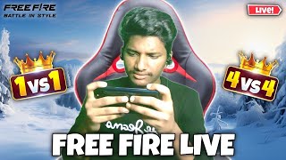 FREE FIRE LIVE WITH NARUTO ❤️ #freefirelive  #shortsfeed  #shorts