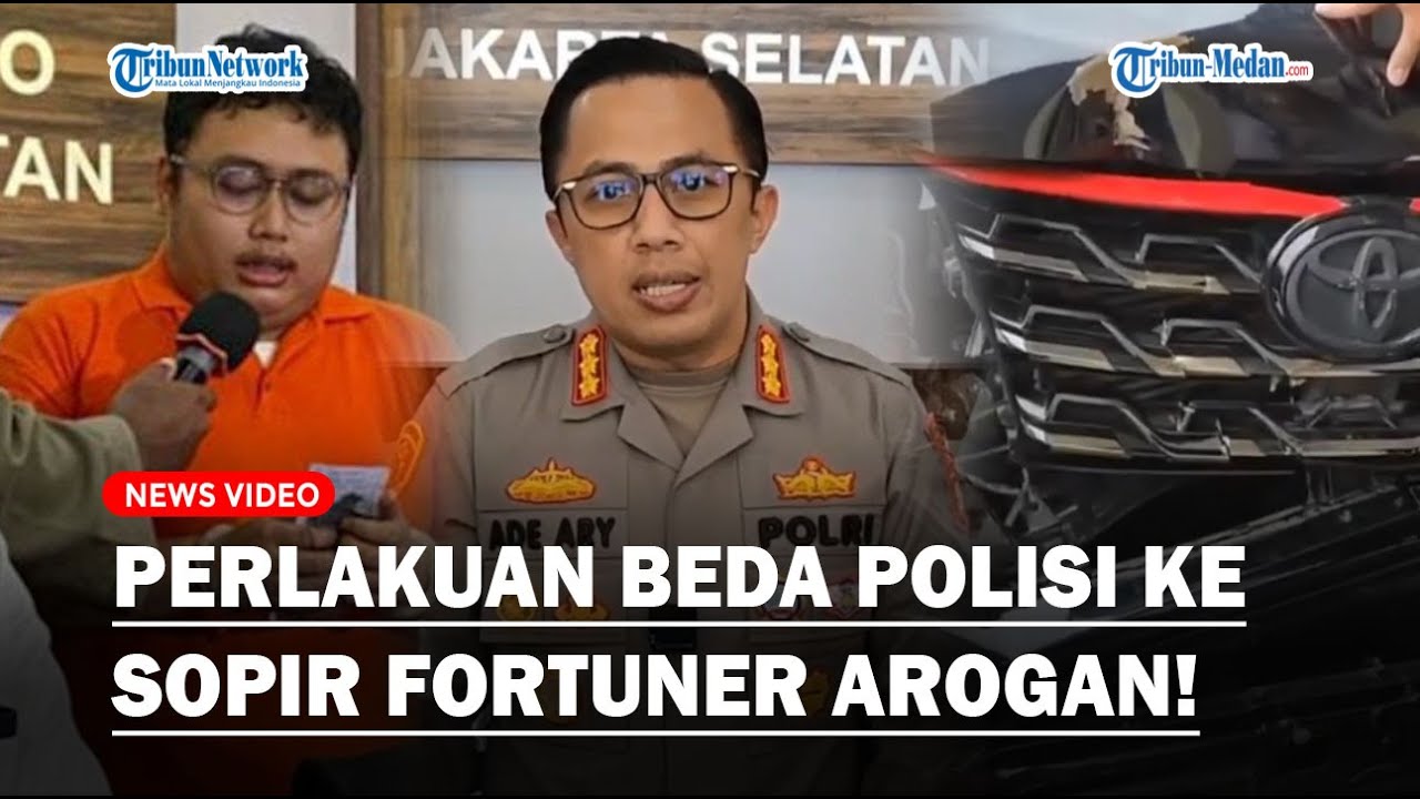 Polisi Buka Suara Soal Beda Perlakuan Terhadap Pengemudi Fortuner ...