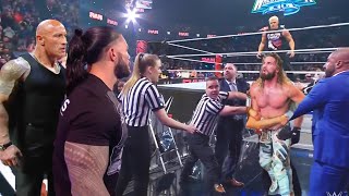 WWE 13 March 2024 Roman Reigns VS. Cody Rhodes VS. The Rock VS. Seth Rollins VS. All Raw SmackDown