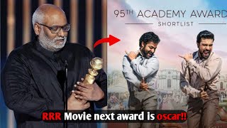 RRR Movie next award is 'Oscar'!! | Telugu |#shorts