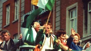 Irish Boxing Olympic Medalists Carruth \u0026 McCullough Return Home, 1992