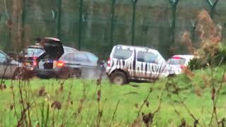 A close call in the Tiger enclosure at Longleat!