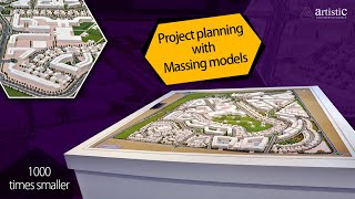 Masterplan Massing Model | Architectural Model Makers in GCC