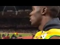 Usain Bolt stopped the interview,Amazing ! here's why. Mad respect