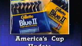 Program Sponsor Gillette Blue Ii Shavers 1986