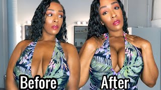 How To Get An Instant Breast Lift| Boob Tape Review!