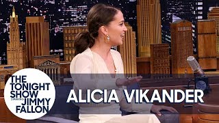Alicia Vikander Won a Swedish Talent Show When She Was Eight Years Old
