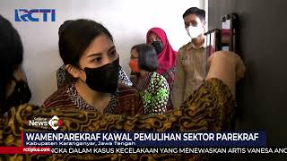 Tak Kenal Lelah, Wamenparekraf Angela Tanoesoedibjo Kawal Pemulihan Sektor Parekraf #SIP 11/11