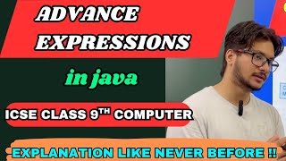 Advance expressions in java|mathematical to Java expressions conversion|ICSE Computer theory java