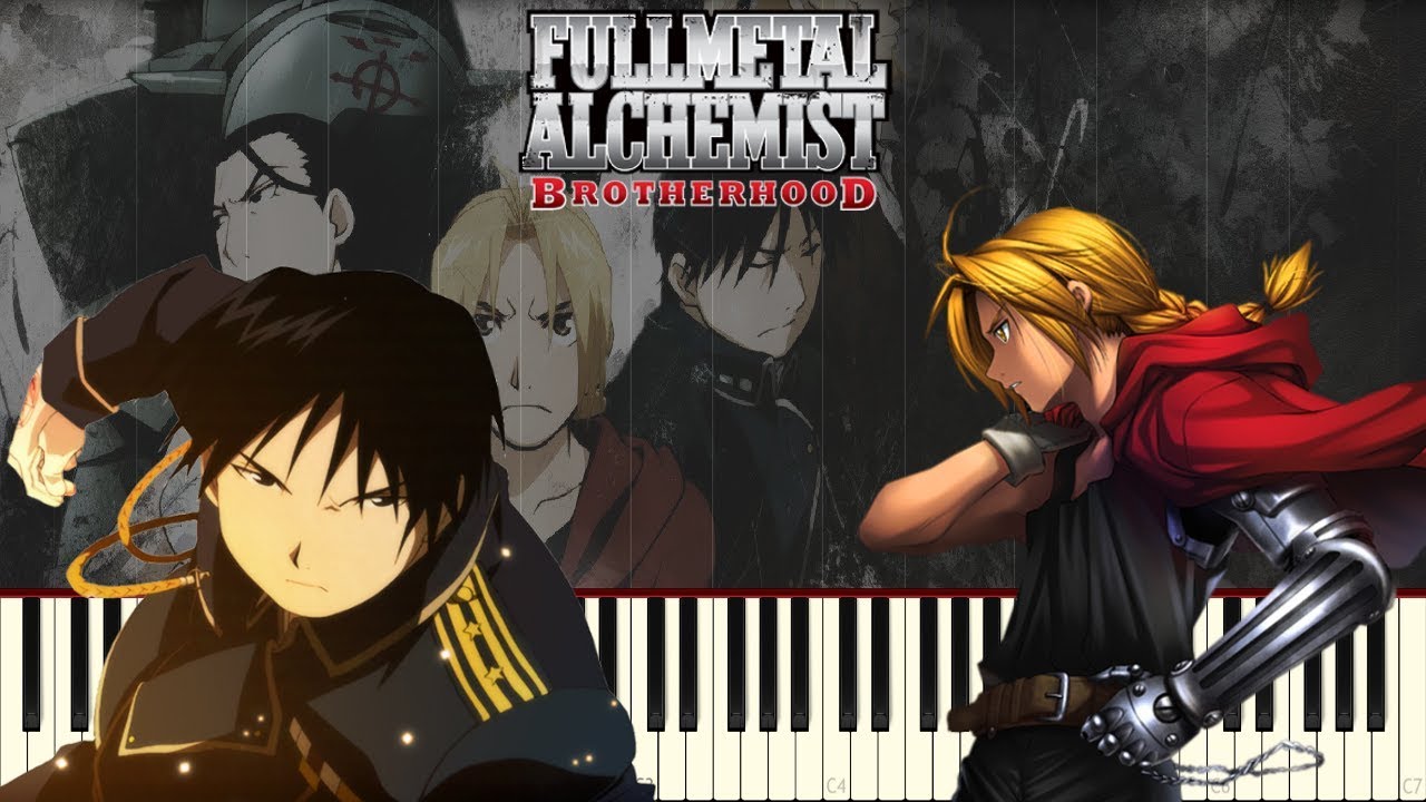 Fullmetal Alchemist Brotherhood Opening 1 - Again (Piano Tutorial ...