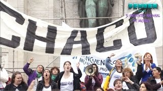 Cierre 31 Encuentro Nacional de Mujeres. Chaco elegida próxima sede