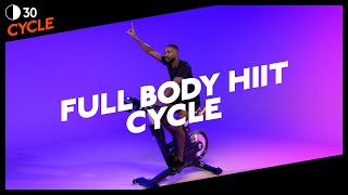 30 MIN | FULL BODY CYCLE - BURN 400 KCAL