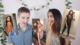 Canadian Boyfriend REACTS His Indian Girlfriends Instagram Pictures | Exposed and Story Time