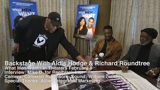 Backstage w/ Richard Roundtree and Aldis Hodge (2019)