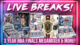 NBA FINALS MEGA MIXER!! | Plus WWE Royalty + Bowman MLB + Finest NFL & More!! (RGL 5483-5490)