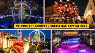 Discover Vilnius: The European Christmas Capital 2025!