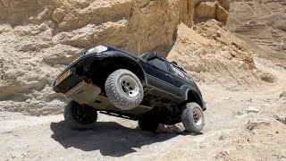 כמעט התפכות Off road נחל צין ,נחל סדום